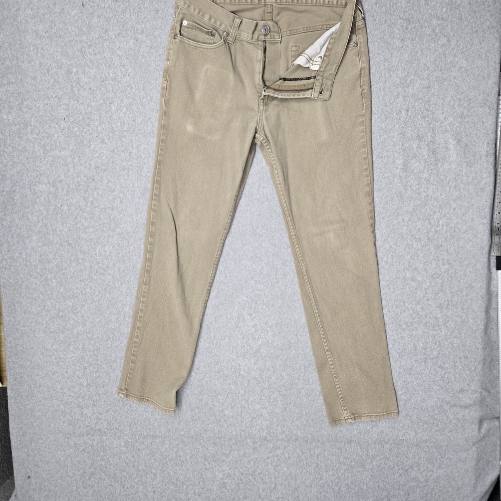 Pacsun Men Jeans‎ 32X32 Khaki Denim Slim 32" Inseam